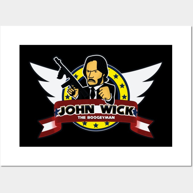 John Wick - The Boogeyman Wall Art by rodmarck